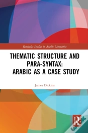 Capa do artigo Thematic Structure And Para-Syntax: Arabic As A Case Study