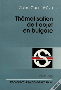 Capa do artigo Thematisation De L'Objet En Bulgare