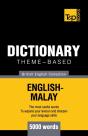 Theme-Based Dictionary British English-Malay - 5000 Words - Preview