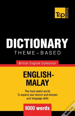 Capa do artigo Theme-Based Dictionary British English-Malay - 9000 Words