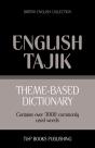 Theme-Based Dictionary British English-Tajik - 3000 Words - Preview