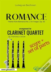 Capa do artigo Theme From Romance  - Clarinet Quartet Score & Parts