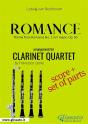 Theme From Romance  - Clarinet Quartet Score & Parts - Preview