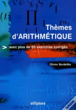Capa do artigo Thèmes D'Arithmétiques Avec Plus De 85 Exercices Corrigés