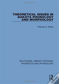 Capa do artigo Theoretical Issues In Dakota Phonology And Morphology