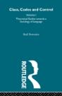 Theoretical Studies Towards A Sociology Of Language - Preview