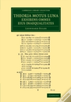 Capa do artigo Theoria Motus Lunae Exhibens Omnes Eius Inaequalitates