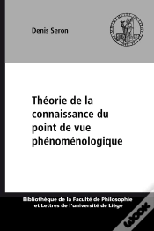 Capa do artigo Theorie De La Connaissance Du Point De Vue Phenomenologique