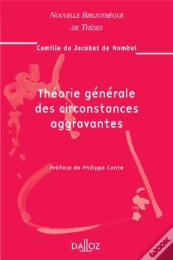 Capa do artigo Theorie Generale Des Circonstances Aggravantes