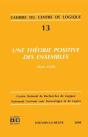 Theorie Positive Des Ensembles - Preview