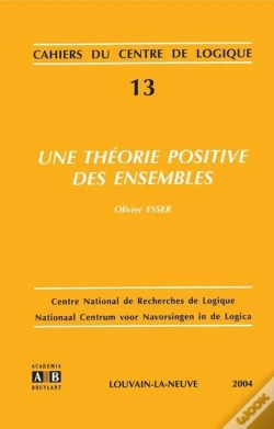 Capa do artigo Theorie Positive Des Ensembles