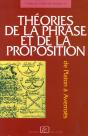Théories De La Phrase Et De La  Proposition - De Platon À Averroès - Preview