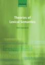 Theories Of Lexical Semantics - Preview