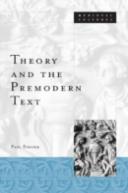 Theory And The Premodern Text