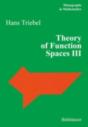 Theory Of Function Spaces Iii - Preview