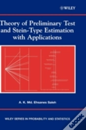 Capa do artigo Theory Of Preliminary Test And Stein-Type Estimation With Applications