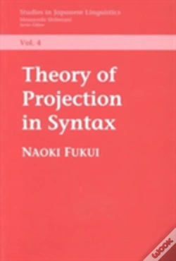 Capa do artigo Theory Of Projection In Syntax