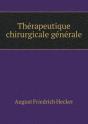 Therapeutique Chirurgicale Generale - Preview