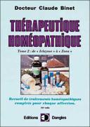 Therapeutique Homeopathique T.2