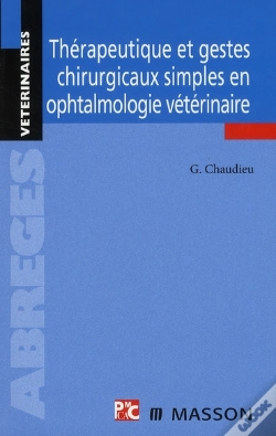 Capa do artigo Thérapeutique Ophtalmologique Vétérinaire