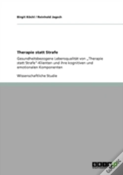 Capa do artigo Therapie Statt Strafe
