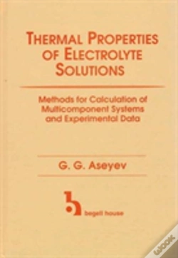 Capa do artigo Thermal Properties Of Electrolyte Solutions
