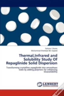 Capa do artigo Thermal,Infrared And Solubility Study Of Repaglinide Solid Dispersion