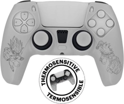 Capa do artigo Thermocromatic Custom Kit FR-TEC DualSense PS5 - Dragon Ball Super (Silicone Skin + Grips)