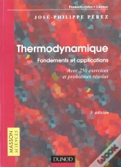 Capa do artigo Thermodynamique ; Fondements Et Applications ; Avec 250 Exercices Et Problemes Resolus ; 2e Edition