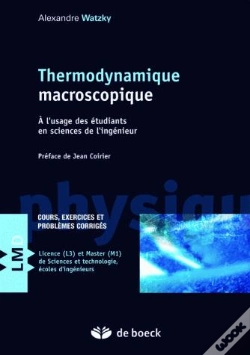 Capa do artigo Thermodynamique Macroscopique