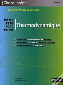 Capa do artigo Thermodynamique ; Mp-Mp-Pt-Pt-Pc-Pc-Psi-Psi ; 2ème Année (Édition 2008)