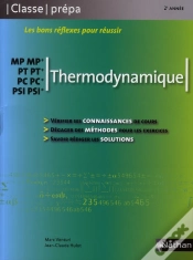 Capa do artigo Thermodynamique ; Mp-Mp-Pt-Pt-Pc-Pc-Psi-Psi ; 2ème Année (Édition 2008)