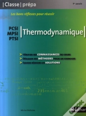 Capa do artigo Thermodynamique ; Pcsi, Mpsi, Ptsi ; Classe Prépa 1ère Année (Édition 2007)