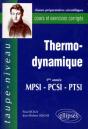 Thermodynamique Pcsi-Mpsi-Ptsi - Cours Et Exercices Corrigés - Preview