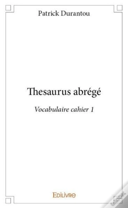 Capa do artigo Thesaurus Abrege