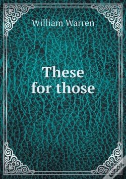 Capa do artigo These For Those