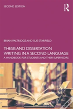 Capa do artigo Thesis And Dissertation Writing In A Second Language