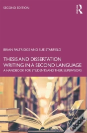 Capa do artigo Thesis And Dissertation Writing In A Second Language