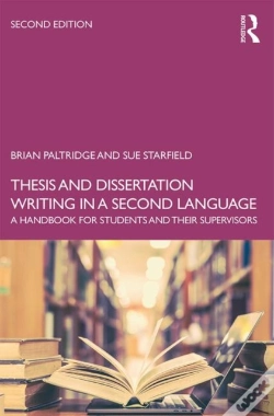 Capa do artigo Thesis And Dissertation Writing In A Second Language
