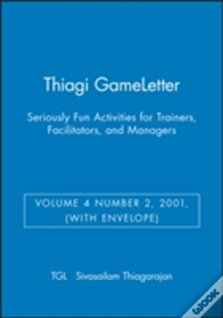Capa do artigo Thiagi Gameletter, (With Envelope)