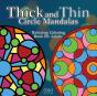 Thick And Thin Circle Mandalas - Relaxing Coloring Book For Adults - Preview