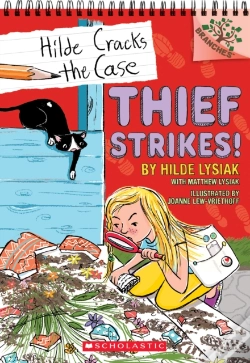 Capa do artigo Thief Strikes!: A Branches Book (Hilde Cracks The Case #6)