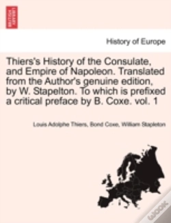 Capa do artigo Thiers'S History Of The Consulate, And E