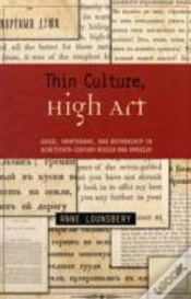 Capa do artigo Thin Culture, High Art