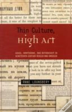 Capa do artigo Thin Culture, High Art