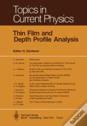 Capa do artigo Thin Film And Depth Profile Analysis