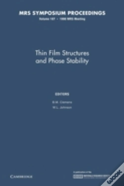 Capa do artigo Thin Film Structures And Phase Stability: Volume 187