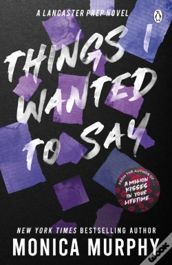 Capa do artigo Things I Wanted To Say