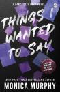 Things I Wanted To Say - Preview