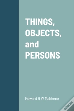Capa do artigo Things, Objects, And Persons